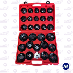 Kit de Copas para Sacar Filtro de Aceite 30 Piezas