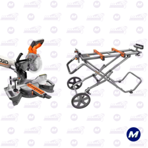 Sierra Deslizante 15 Amp 12 Pulgadas Soporte Móvil Ridgid
